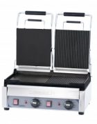 grill panini double mixte CGP2HRBLP