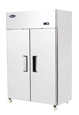 Atosa Kompakt Kühlschrank 2-Türig