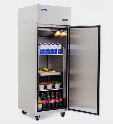 Atosa Volltürkühlschrank 670L mit Räder