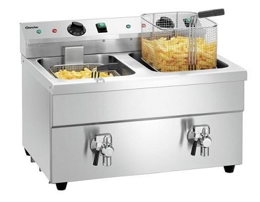 Induktions Fritteuse 2x8L