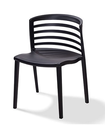 Event Kunststoff Stuhl Riviera schwarz
