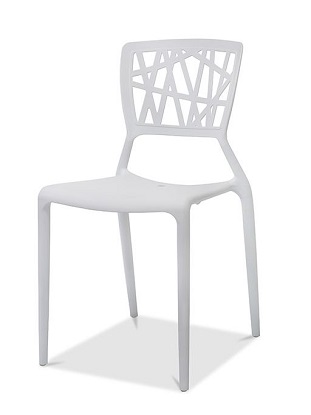 Event Kunststoff Stuhl Webb weiß