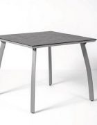 Tisch SUNSET eckig 90x90cm grau-grau
