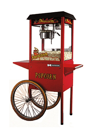 Popcornmaschine mit Wagen PCORN-T